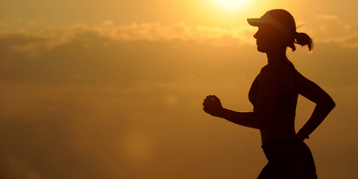 Woman Exercising