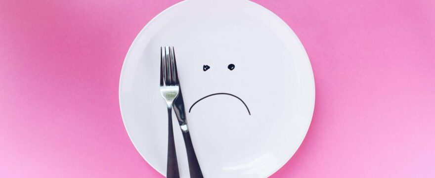 empty plate disordered eating